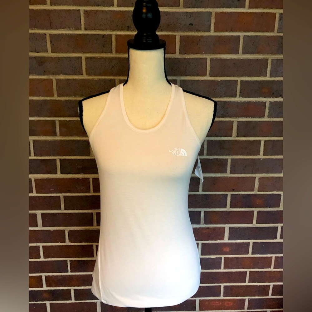 NEW The North Face Wander Racerback Tank Top Women's Sz XS Off White